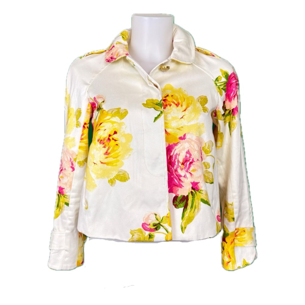 Juicy Couture  - Floral Print Jacket, Spring 2012 Collection - Small Petite